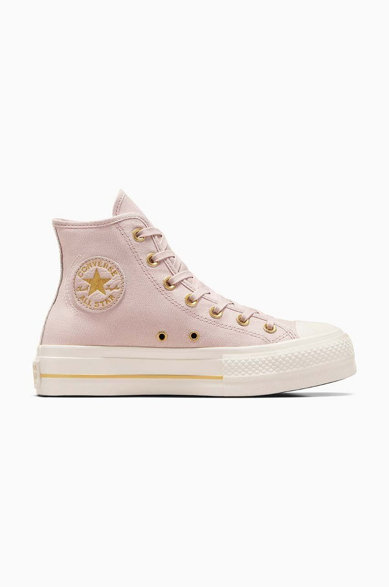 Converse trampki Chuck Taylor All Star Lift damskie kolor różowy A10431C