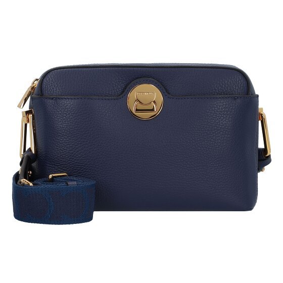 Coccinelle Liya Torba na ramię Skórzany 25 cm royal blue