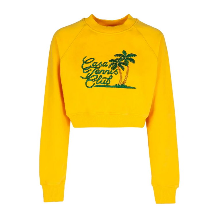 Stylowy Tennis Club Sweatshirt Casablanca