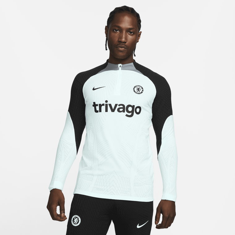 Męska treningowa koszulka piłkarska Nike Dri-FIT ADV Chelsea F.C. Strike Elite (wersja trzecia) - Zieleń