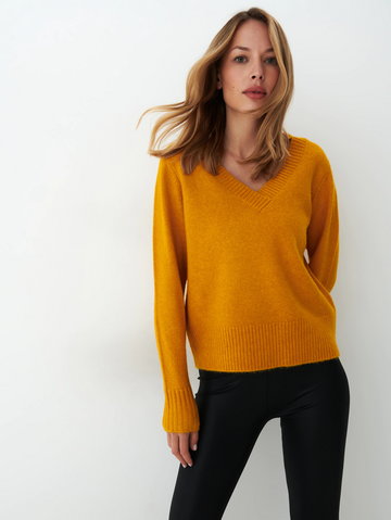 Mohito - Miękki sweter - Żółty