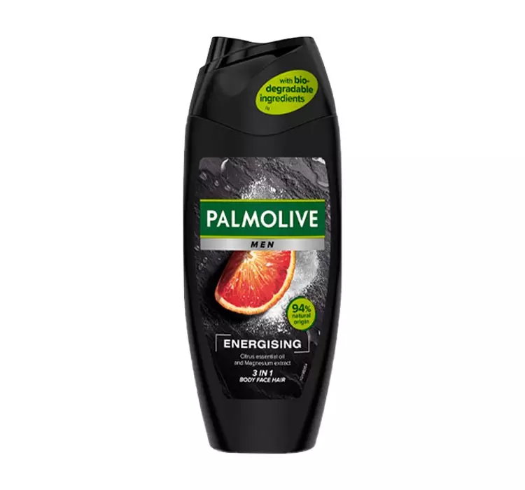 PALMOLIVE MEN ENERGISING ŻEL POD PRYSZNIC 3W1 DO CIAŁA, TWARZY I WŁOSÓW 500ML