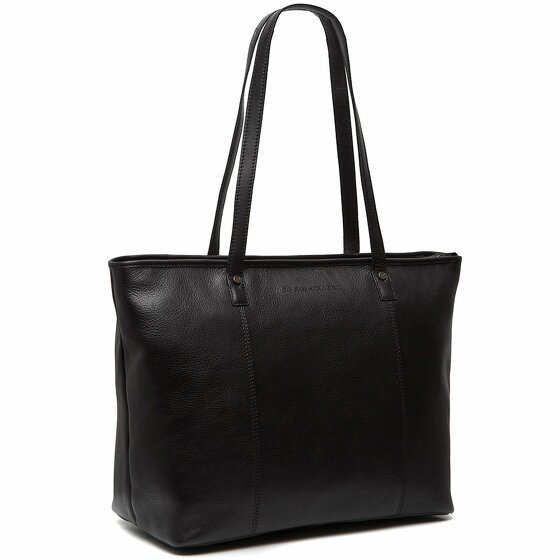 The Chesterfield Brand Salo Shopper Bag Skórzany 39 cm Komora na laptopa black