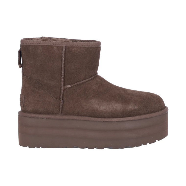 Brązowe Buty Zimowe UGG