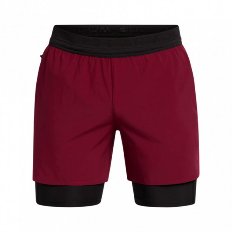 Męskie spodenki treningowe Under Armour UA Vanish Elite 2in1 Short - czerwone