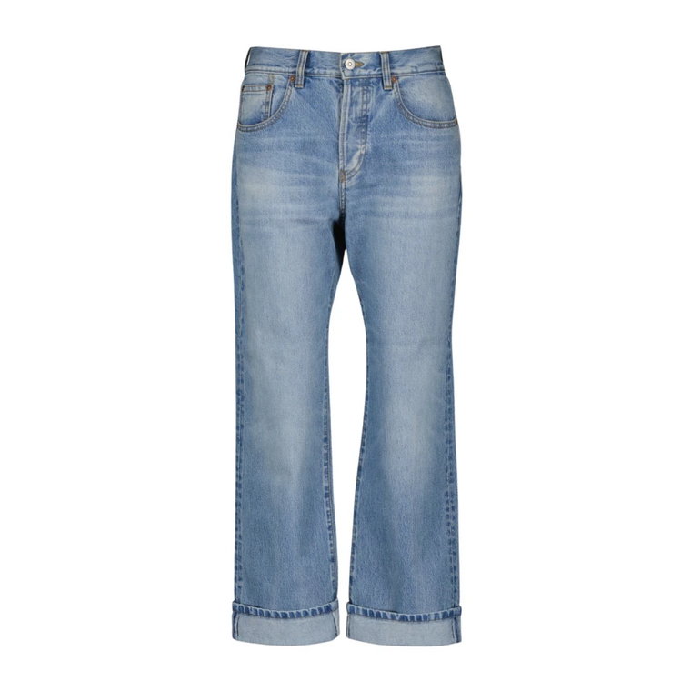 Straight Cut Denim Jeans Victoria Beckham