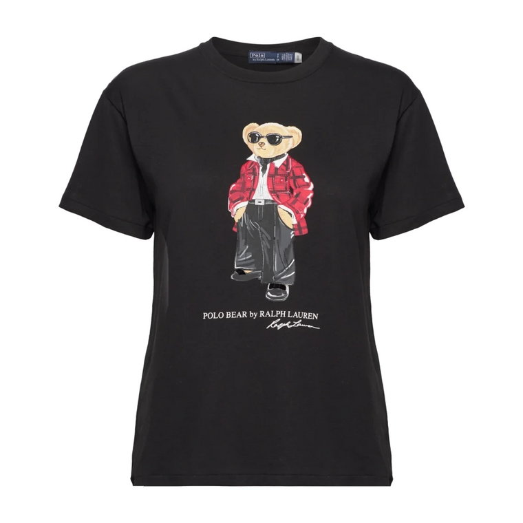 Koszulka Polo Bear z nadrukiem Ralph Lauren