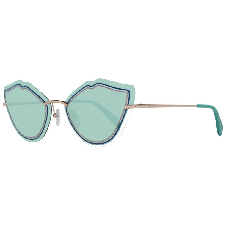 Rose Gold Okulary przeciwsłoneczne w stylu Cat Eye Emilio Pucci