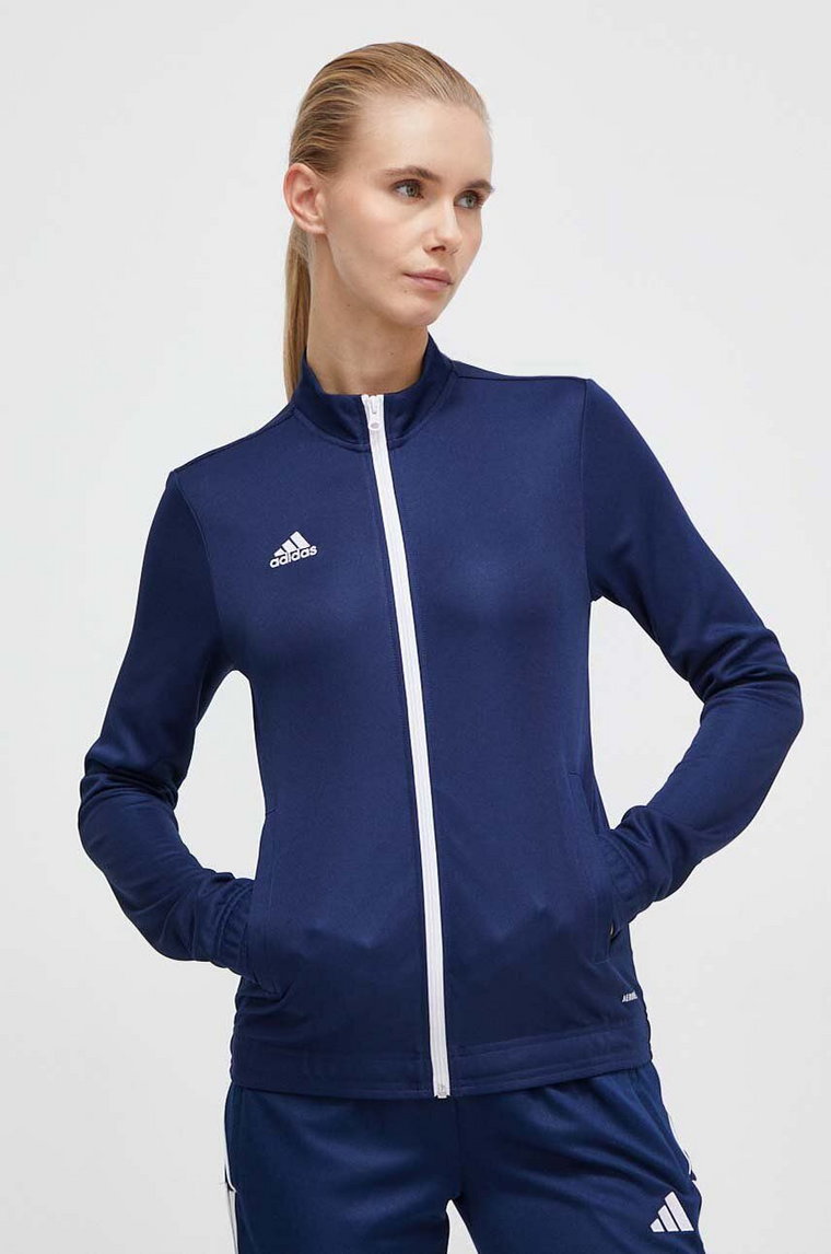 adidas Performance bluza treningowa Entrada 22 kolor granatowy z aplikacją H57528