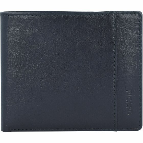 Picard Buddy wallet leather 11 cm schwarz