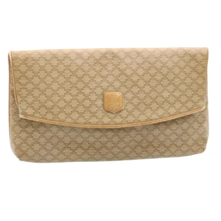 Pre-owned Leather clutches Celine Vintage