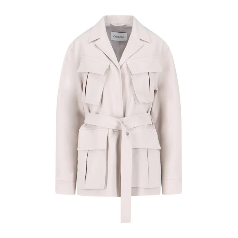 Belted Coats Calvin Klein