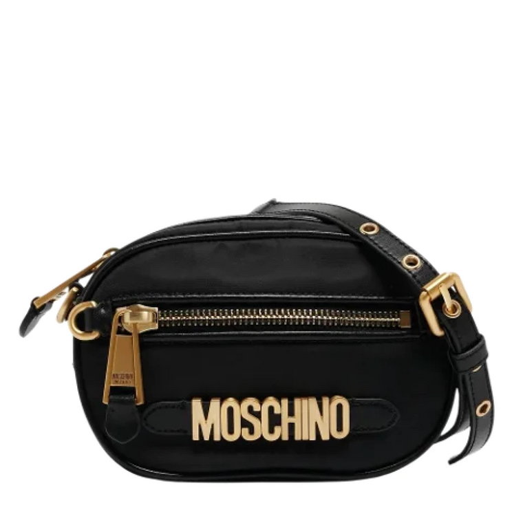 Pre-owned Leather crossbody-bags Moschino Pre-Owned