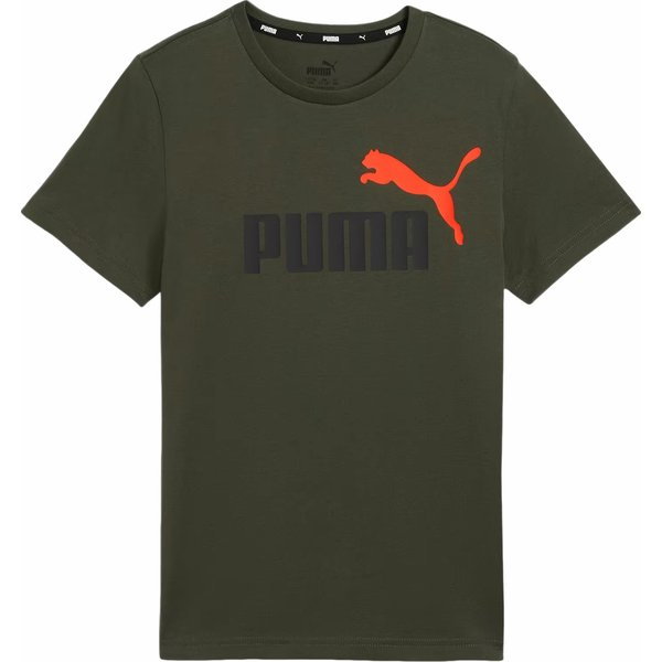 Koszulka juniorska Essentials+ 2 Colour Logo Tee Puma