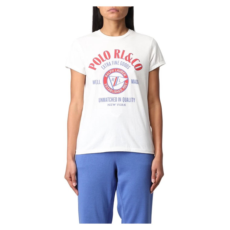 Premium Klasyczny T-shirt dla Kobiet - Ponadczasowa Elegancja Polo Ralph Lauren