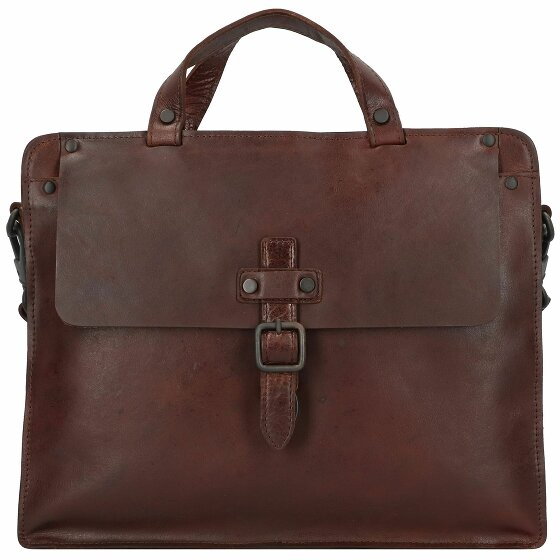 Harold's Aberdeen Leather Briefcase 37 cm braun