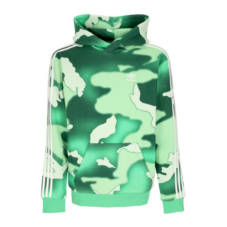 Graficzna Camo Bluza z Nadrukiem Adidas