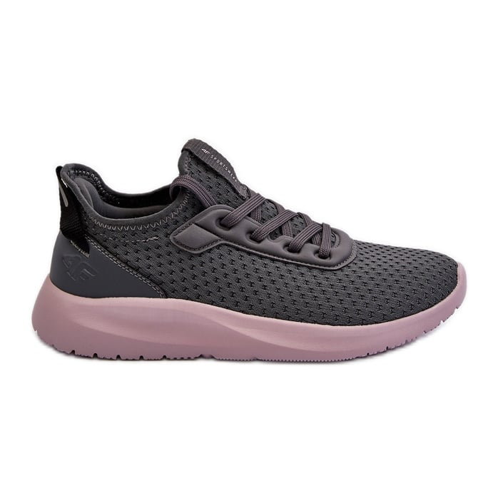 Buty Sportowe Sneakersy Damskie 4F 4FRSS24FLOWF055 Ciemnoszare