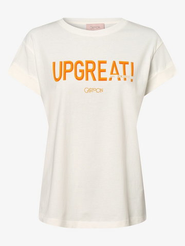 Cartoon UPgreat! - T-shirt damski, biały