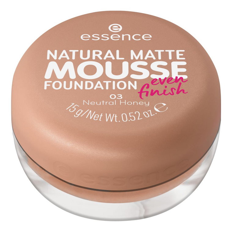 Essence Natural Matte Mousse - Foundation 03 16g