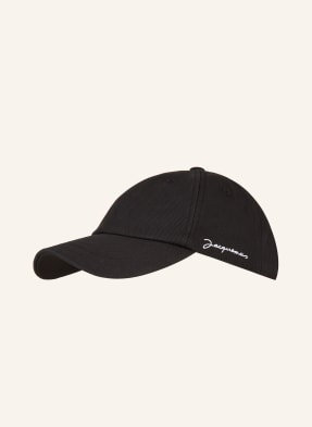 Jacquemus Czapka Z Daszkiem La Casquette schwarz