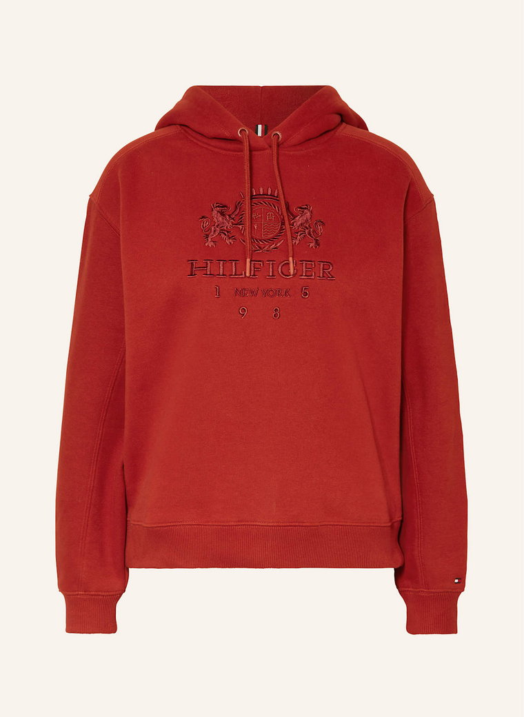 Tommy Hilfiger Bluza Z Kapturem rot