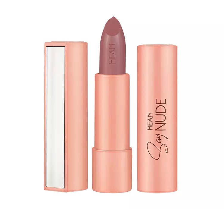 HEAN SAY NUDE LIPSTICK POMADKA DO UST Z LUSTERKIEM 43 JOY 4,5G