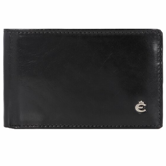Esquire Toscana Wallet RFID Leather 11,5 cm schwarz
