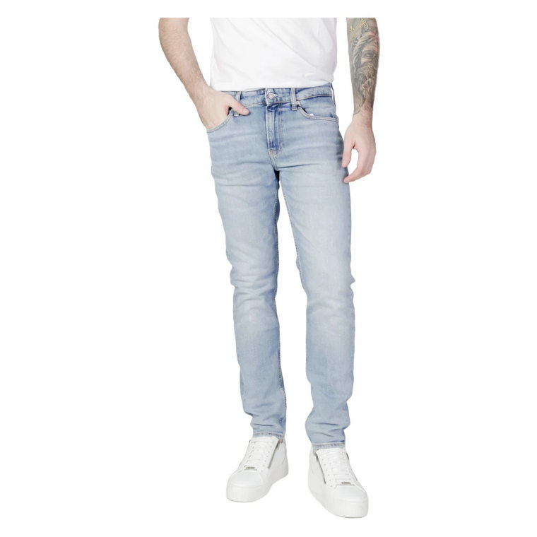Spodnie Tapered dla Mężczyzn Calvin Klein Jeans