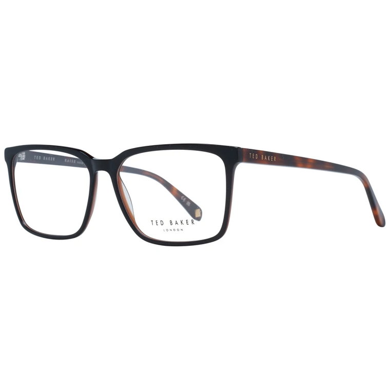 Czarne Okulary Optyczne z Acetatową Oprawką dla Mężczyzn Ted Baker
