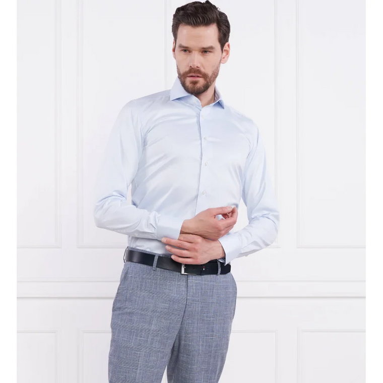 Emanuel Berg Koszula Harvard | Slim Fit | stretch