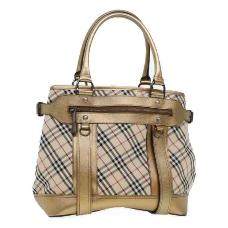 Pre-owned Fabric handbags Burberry Vintage