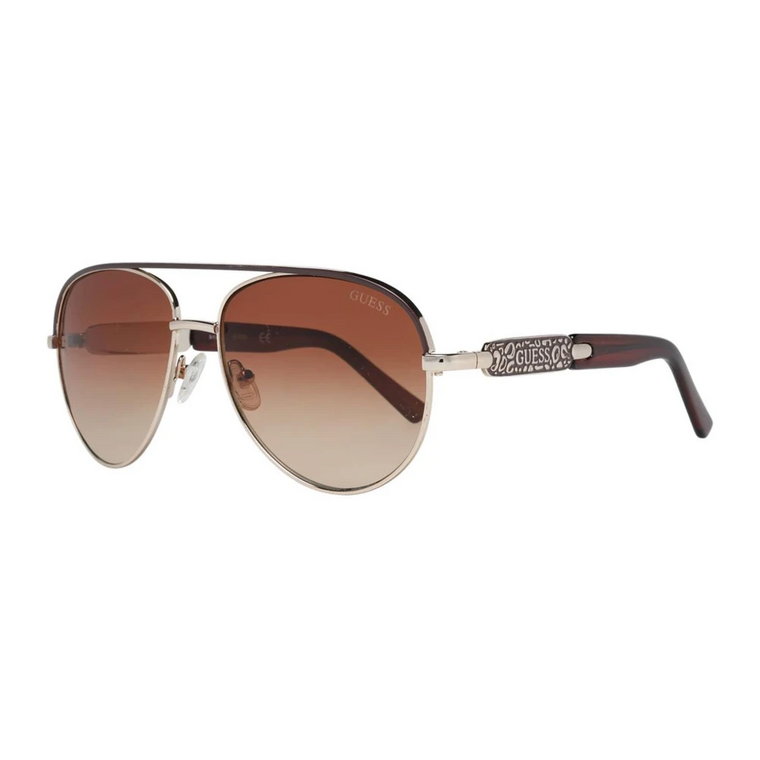 Okulary Aviator z Gradientem Guess