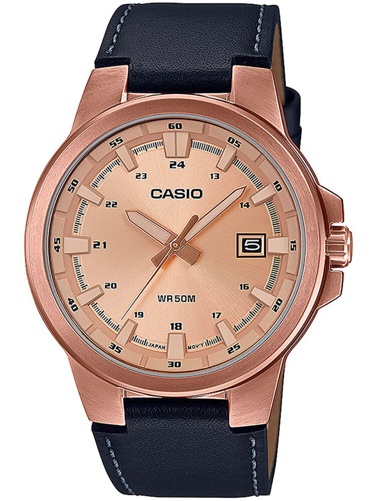 Zegarek marki Casio model MTP-E173RL kolor Niebieski. Akcesoria męski. Sezon: Cały rok