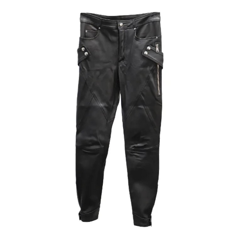 Pre-owned Leather bottoms Alexander McQueen Pre-owned