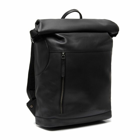 The Chesterfield Brand Mazara Plecak Skórzany 39 cm Komora na laptopa black