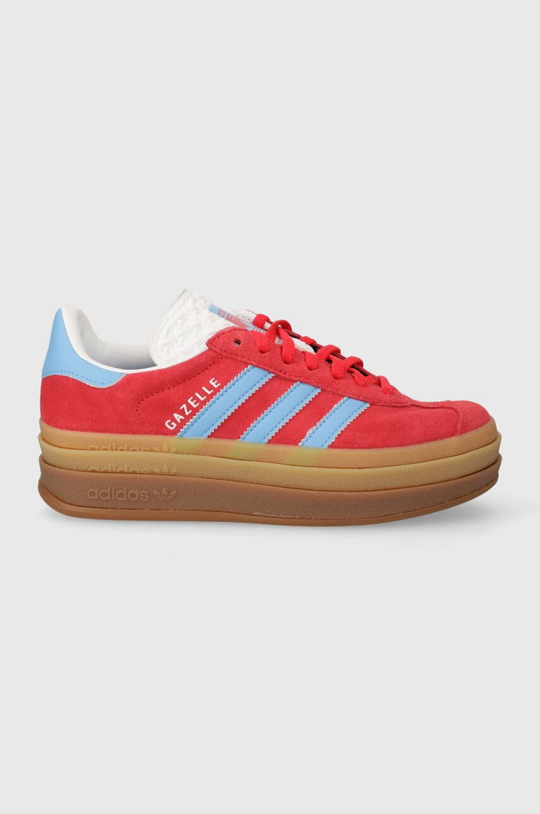 adidas Originals sneakersy Gazelle Bold kolor czerwony IE0421