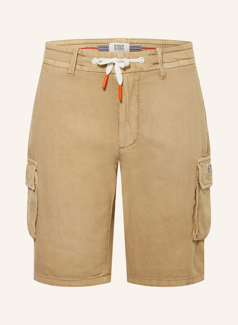 Scotch & Soda Szorty Bojówki beige