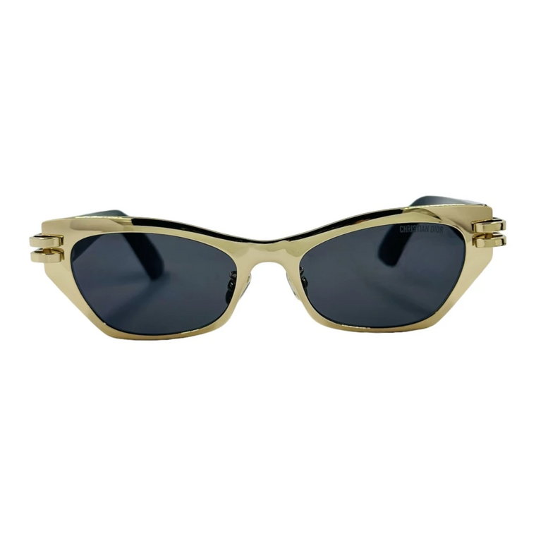 Okulary przeciwsłoneczne Metalowe z Złotym zawiasem Dior