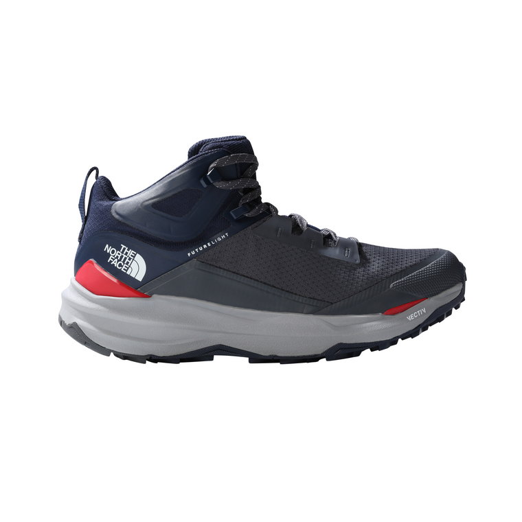 Męskie buty turystyczne The North Face Vectiv Exploris II Mid Futurelight vanadis grey/summit navy - 42