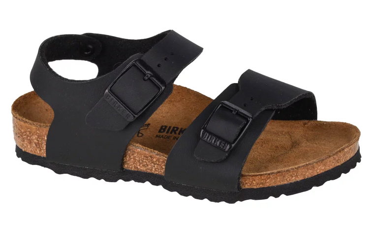 Birkenstock New York BF Kids 1005885, Dla chłopca, Czarne, sandały sportowe, Birko-Flor, rozmiar: 32