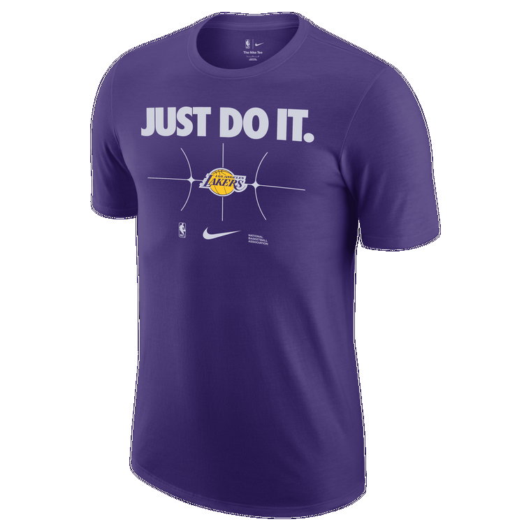 T-shirt męski Nike NBA Los Angeles Lakers Essential - Fiolet