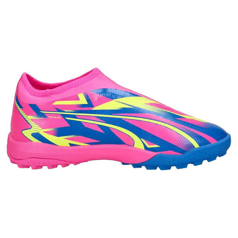 Buty piłkarskie turfy dla dzieci Puma Ultra Match Laceless Energy TT Jr 107556