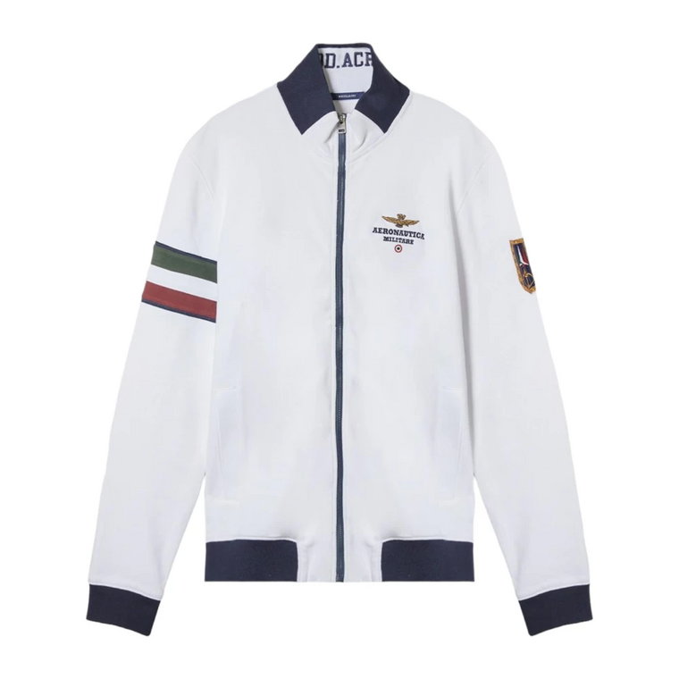 Tricolor Sweater Off White Aeronautica Militare