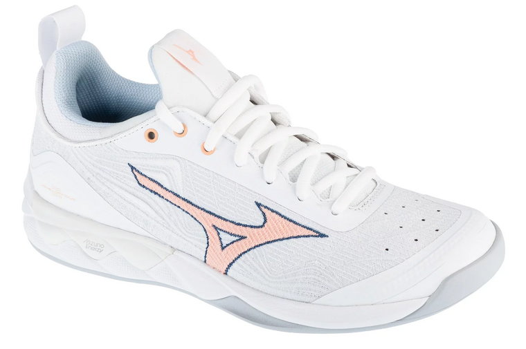 Mizuno Wave Luminous 2 V1GC212000, Damskie, Białe, buty do siatkówki, tkanina, rozmiar: 37