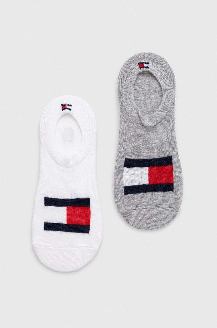 Tommy Hilfiger skarpetki dziecięce 2-pack kolor szary