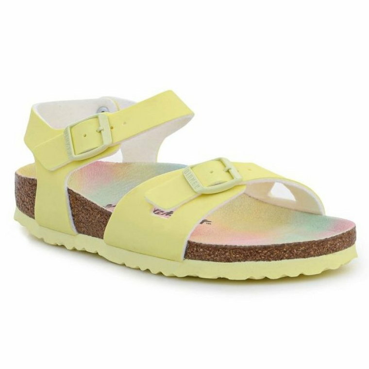 Sandały Birkenstock Rio Kids Candy Ombre Yellow Jr 1022220 żółte