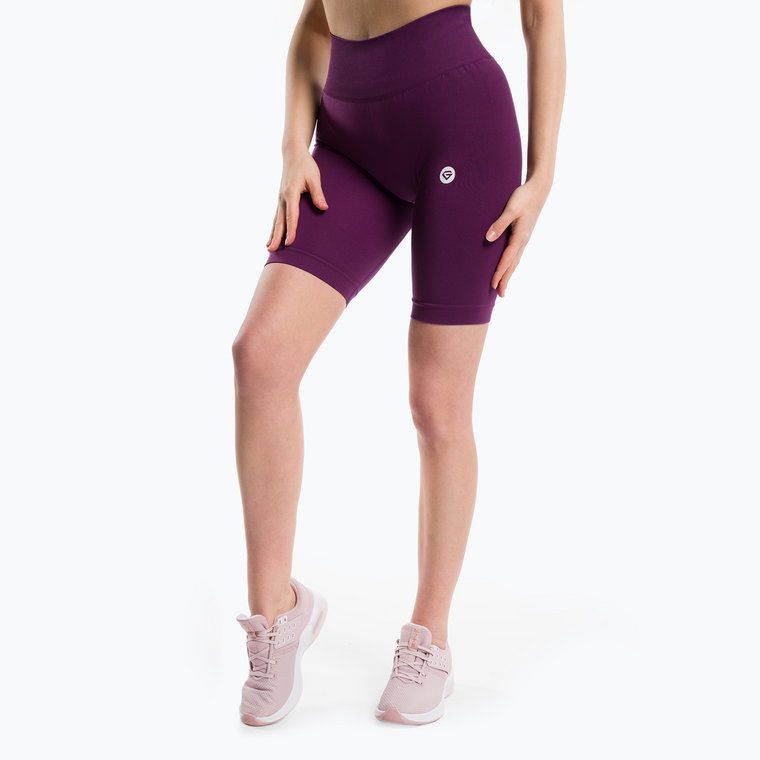 Spodenki treningowe damskie Gym Glamour Flexible violet