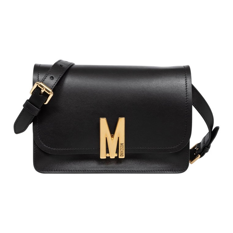 Prosta Torba Crossbody z Regulowanym Paskiem Moschino