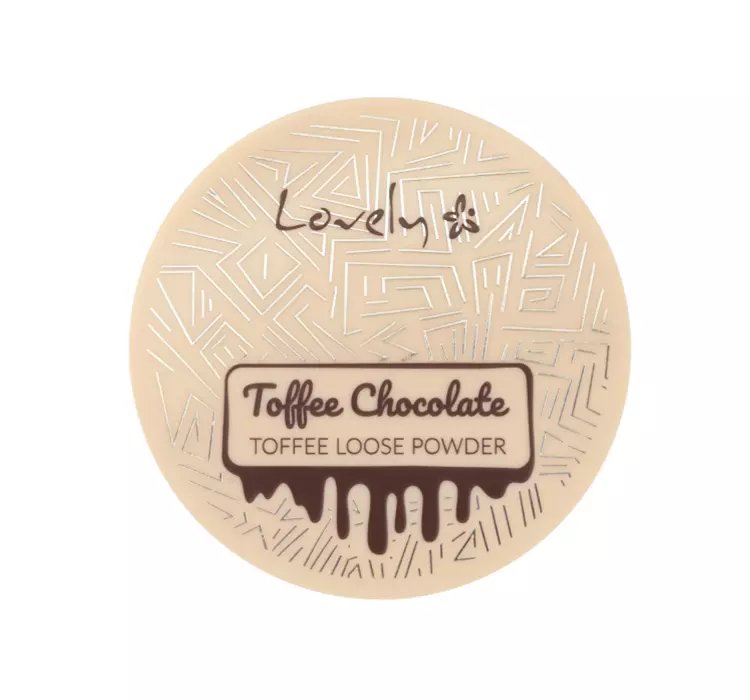 LOVELY TOFFEE CHOCOLATE SYPKI PUDER DO TWARZY 8G